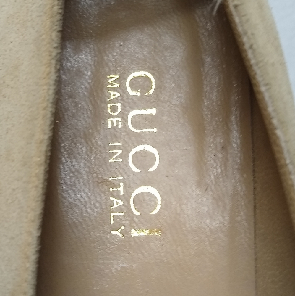 GUCCI SUEDE LOAFERS - Picture 9 of 11